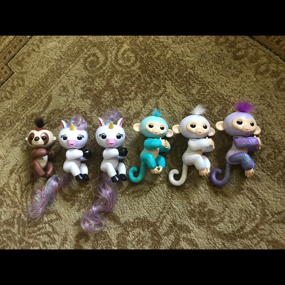 Set of 6 fingerlings